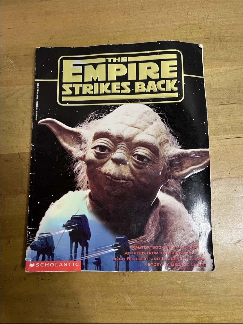 Star Wars The Empire Strikes Back Paperback Book Movie Storybook Photos 1997